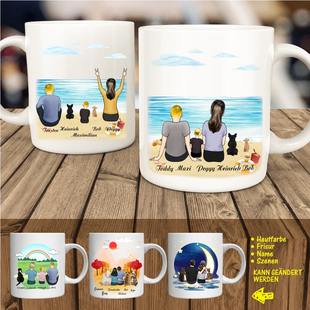 Mug personnalisé personnalisable Animaux de la ferme marrantes